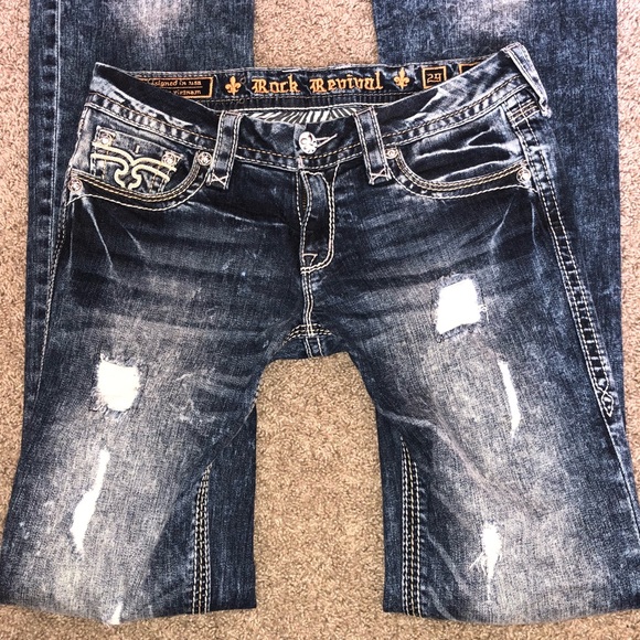 ❌SOLD❌Rock Revival Jeans 29 - Picture 4 of 5